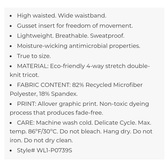 Pineapple Clothing Spooktacular Lucy Black Yoga Pants & Sports Bra 2 Pc Set, L - Picture 8 of 9